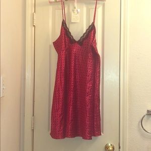 Red sexy babydoll nightie
